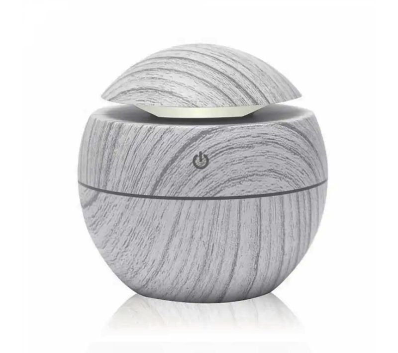 Humidificateur D'air Et Diffuseur D'huile Aromatique Gris Herzberg Hg8113-gry