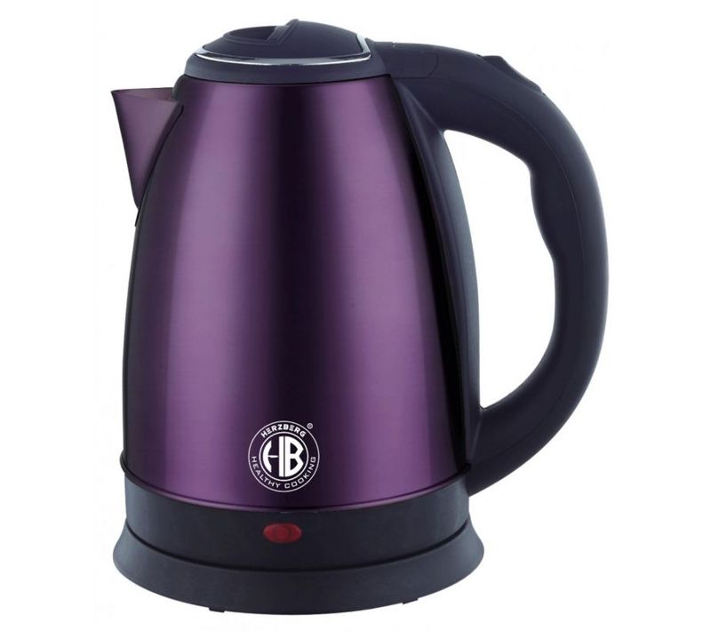 Bouilloire Électrique 1.8l Inox Sans Fil Violet   Hg5011-pur