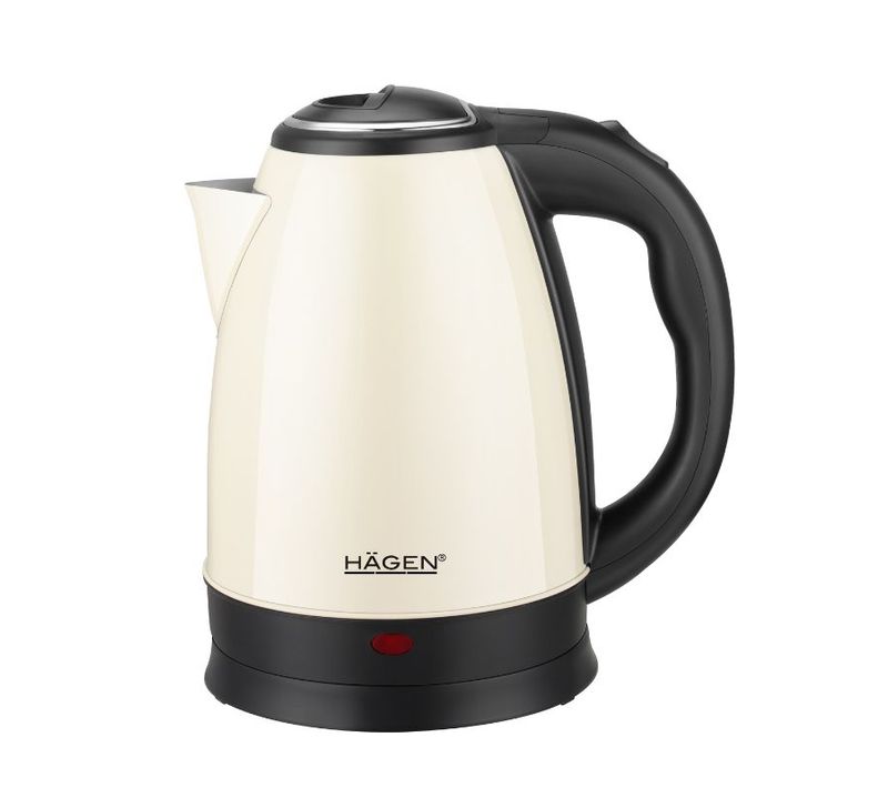 Bouilloire Électrique 1.8l Inox Sans Fil Crème Ha5525-crm