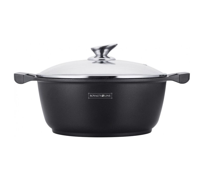 Faitout En Fonte 28 Cm Noir Rlbs28m