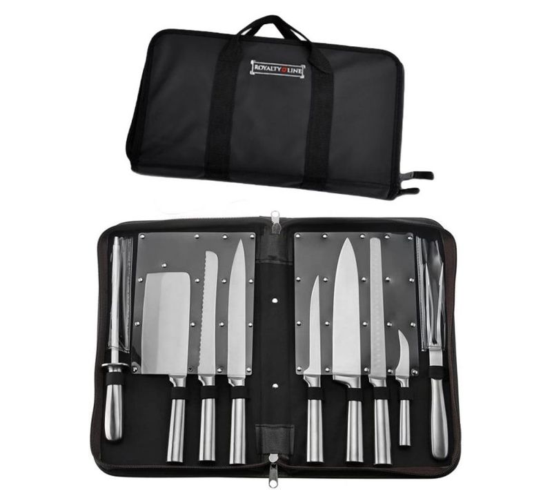 Ensemble De Couteaux Avec Sac De Transport Pliable Rlk10hl