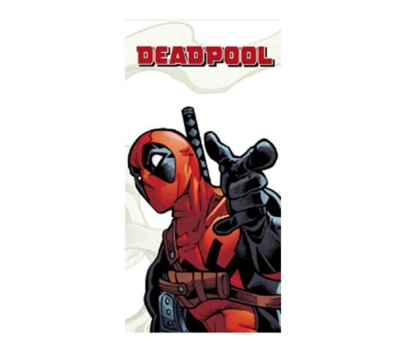 Serviette De Plage - Deadpool - 70 Cm X 140 Cm