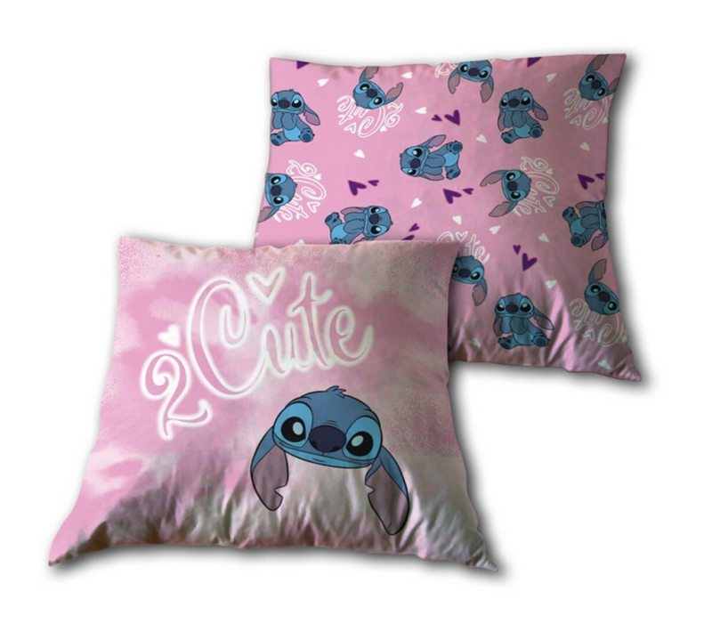 Coussin Carré Stitch 2 Cute Mignon 35x35 Cm