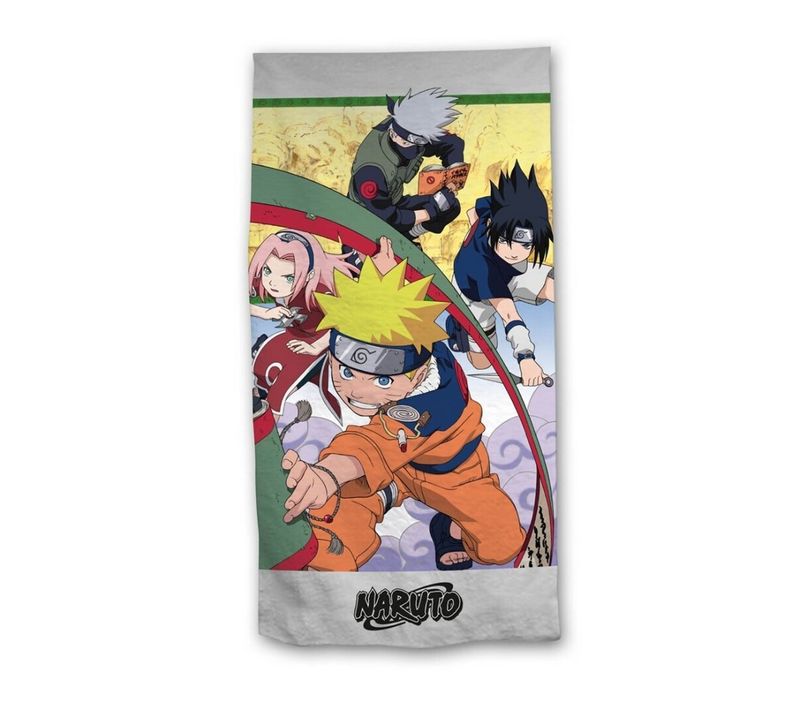 Serviette De Plage - Naruto Et Ses Amis - 90x170