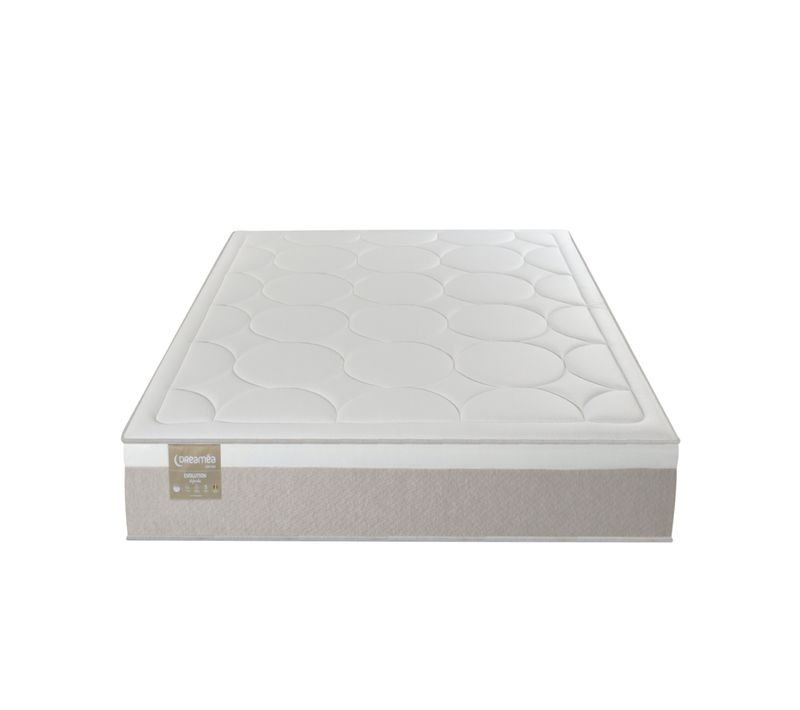 Matelas hybride 90x190 cm avec mémoire de forme EVOLUTION ép.25 cm