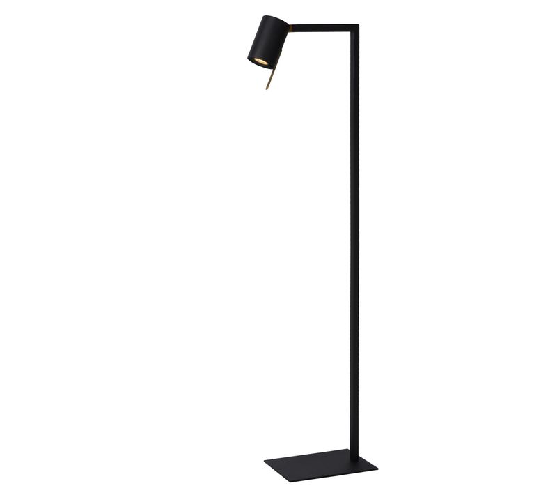 Lesley Lampadaire / Lampe De Lecture - Noir - 1xgu10