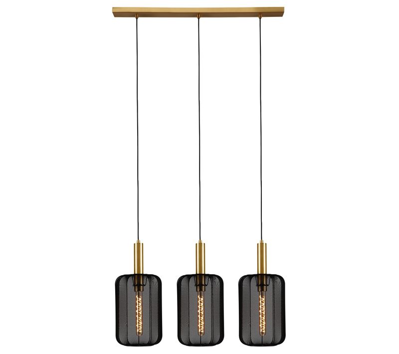 Corina Suspension - Noir - 3xe27
