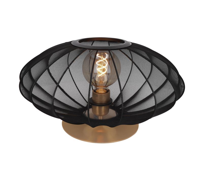 Corina Lampe De Table - Noir - 1xe27