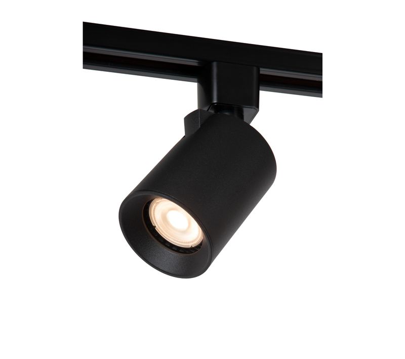 Track Lampe Sur Rail - Noir - 1xgu10