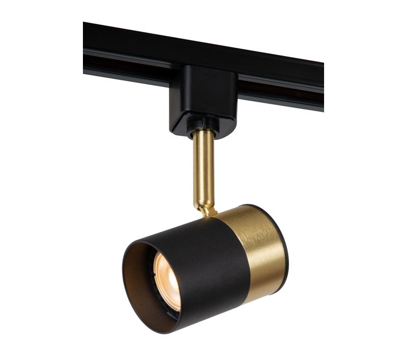 Track Lampe Sur Rail - Noir - 1xgu10