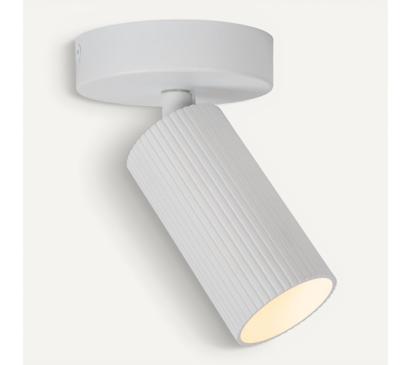 Clubs Spot Plafond - Blanc - 1xgu10