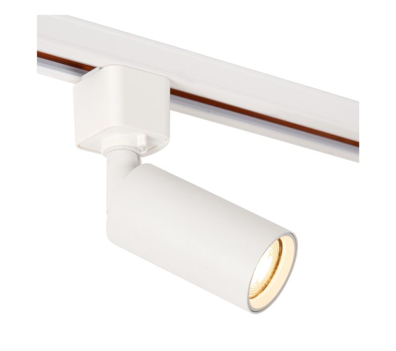 Track Lampe Sur Rail - Blanc - 1xgu10 (mr11)