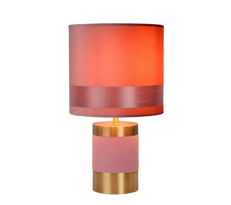 Extravaganza Frizzle Lampe De Table - Rose - 1xe14