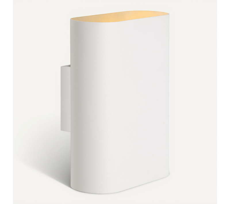 Ovalis Applique Murale - Blanc - 2xe14