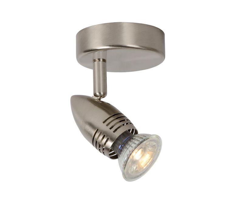 Caro-led Spot Plafond - Chrome Dépoli - 1xgu10