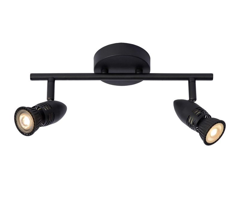 Caro Spot Plafond - Noir - 2xgu10