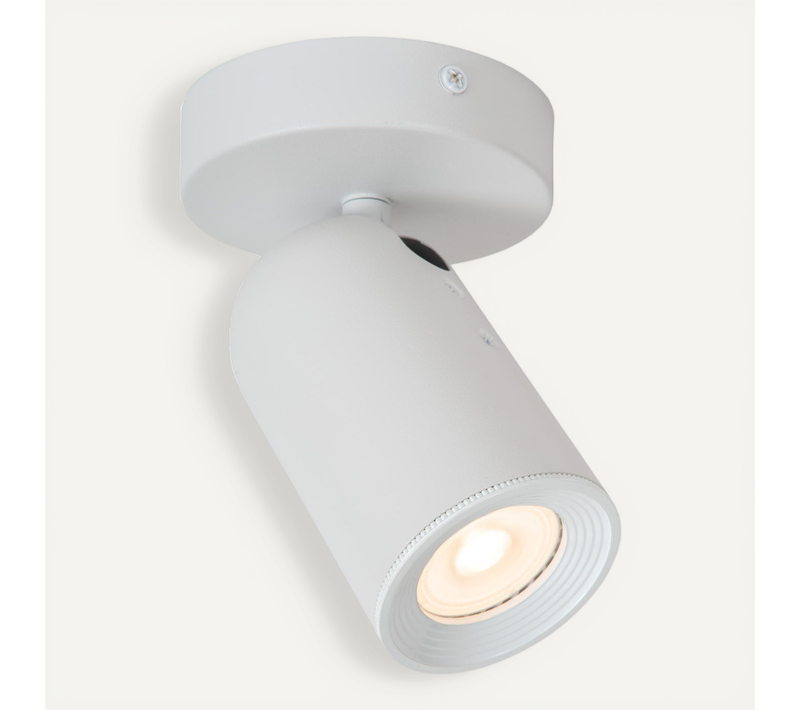 Punch Spot Plafond - Blanc - 1xgu10