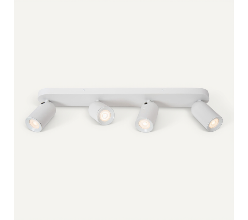 Punch Spot Plafond - Blanc - 4xgu10
