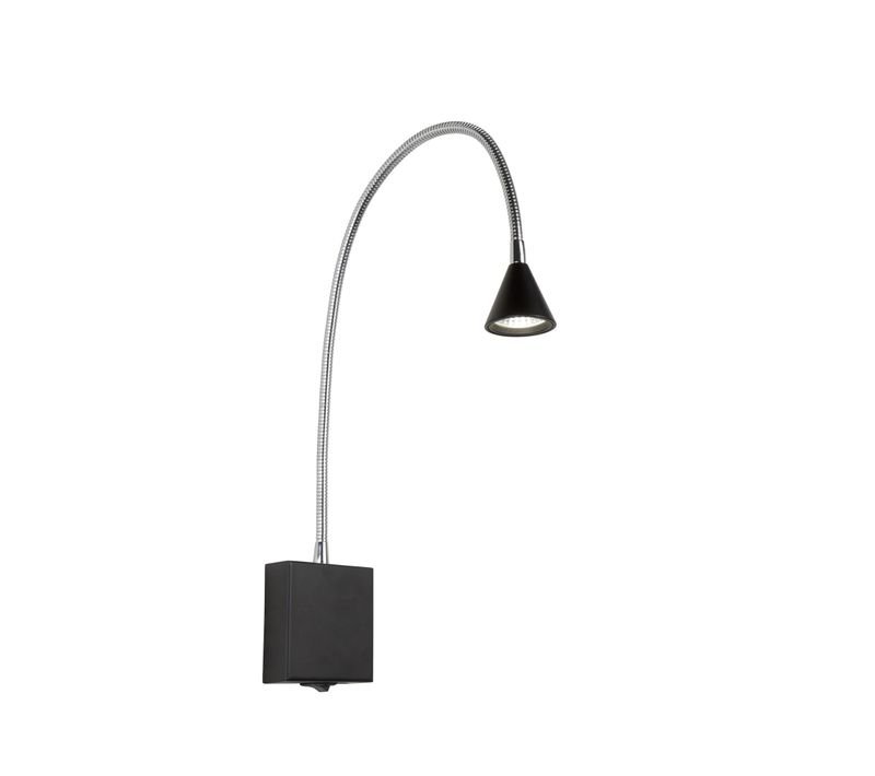 Buddy Lampe De Chevet - Noir - LED Intégré