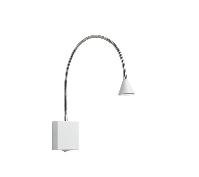 Buddy Lampe De Chevet - Blanc - LED Intégré