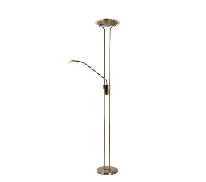 Champion-led Lampadaire / Lampe De Lecture - Bronze - LED Intégré