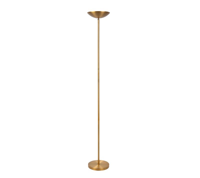 Zenith Lampadaire - Or Mat / Laiton - LED Intégré