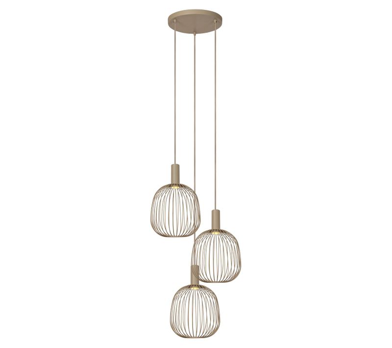 Esterel Suspension - Taupe - 3xgu10 (mr11)