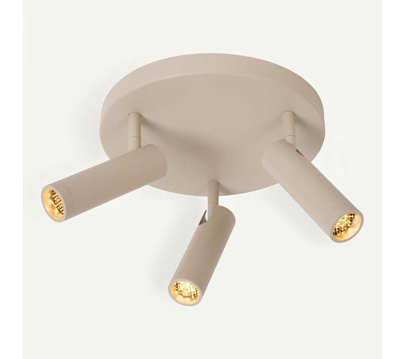 Grado Spot Plafond - Taupe - 3xgu10 (mr11)