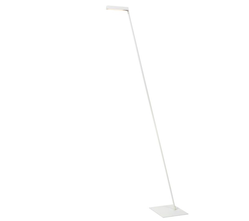 Lavale Lampadaire / Lampe De Lecture - Blanc - LED Intégré
