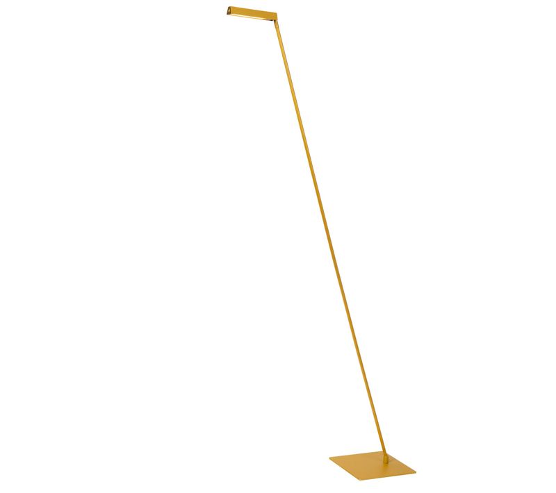 Lavale Lampadaire / Lampe De Lecture - Jaune Ocre - LED Intégré