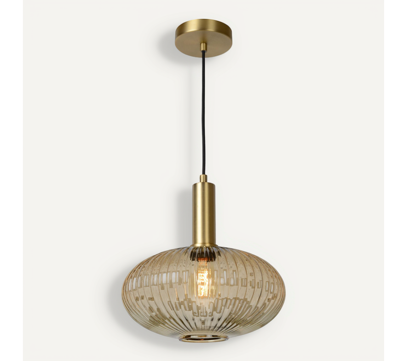 Maloto Suspension - Ambre - 1xe27