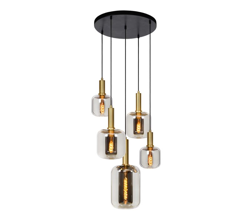 Joanet Suspension - Fumé - 5xe27