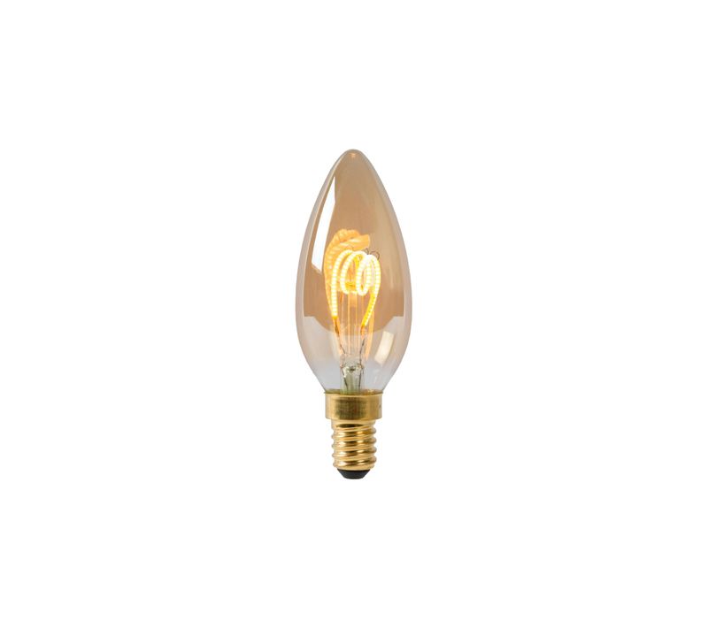 C35 Ampoule Filament - Ambre - E14