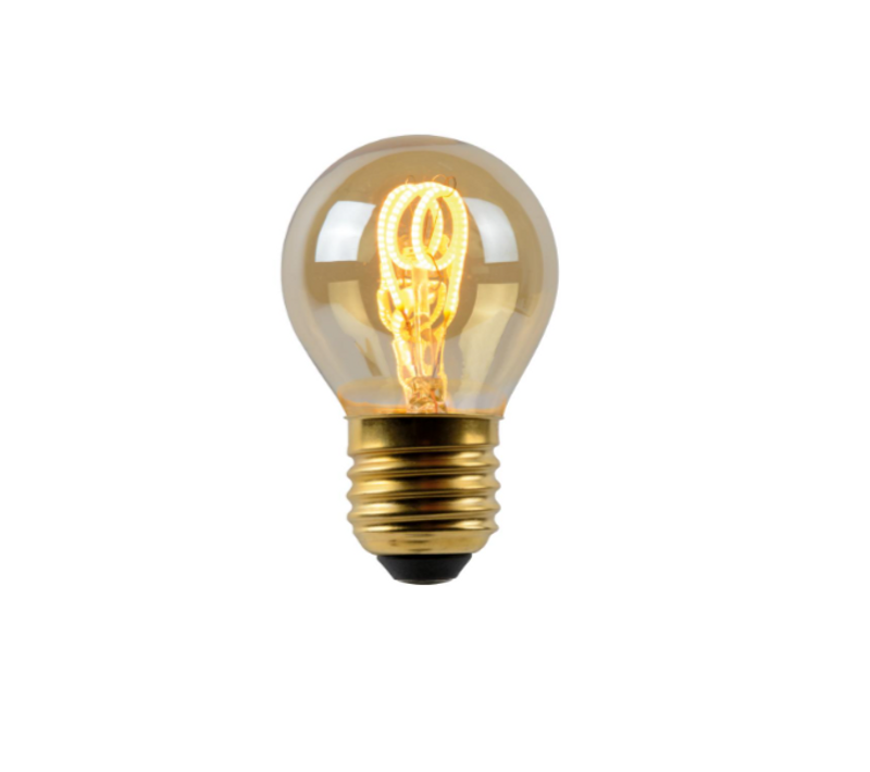 G45 Ampoule Filament - Ambre - E27