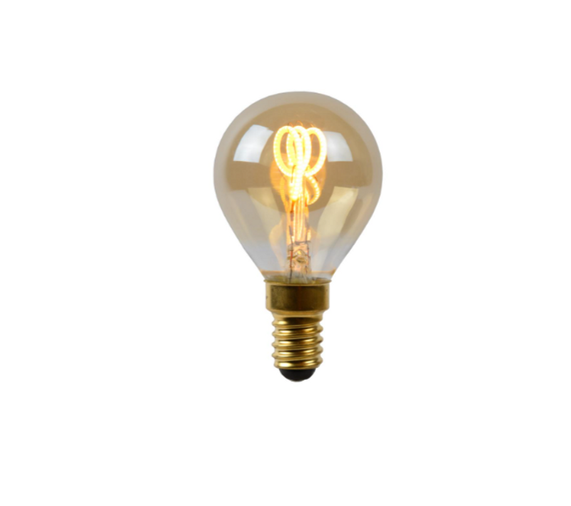 P45 Ampoule Filament - Ambre - E14
