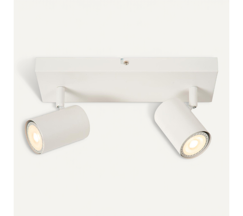 Amigo Spot Plafond - Blanc - 2xgu10