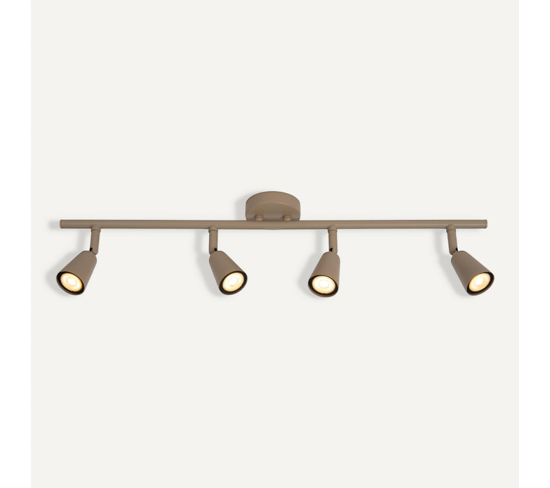 Tiana Spot Plafond - Taupe - 4xgu10