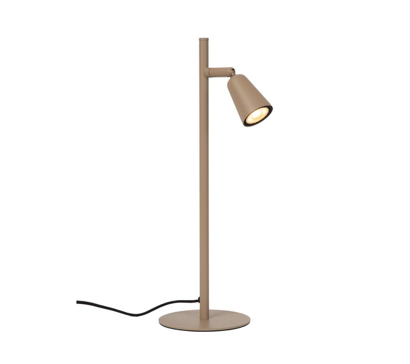 Tiana Lampe De Table - Taupe - 1xgu10 (mr16)