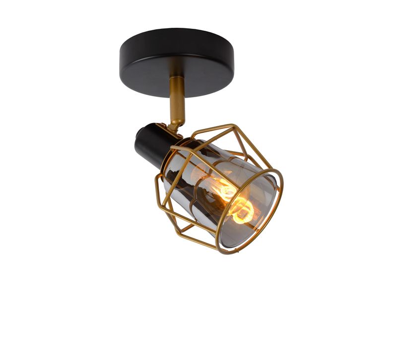 Nila Spot Plafond - Noir - 1xe14