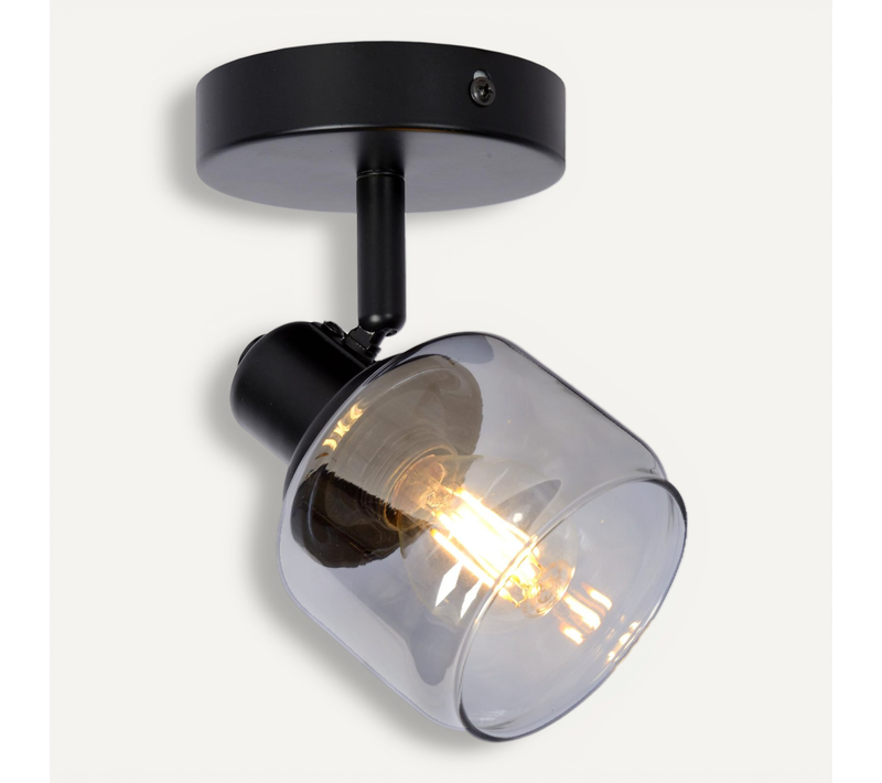 Bjorn Spot Plafond - Noir - 1xe14