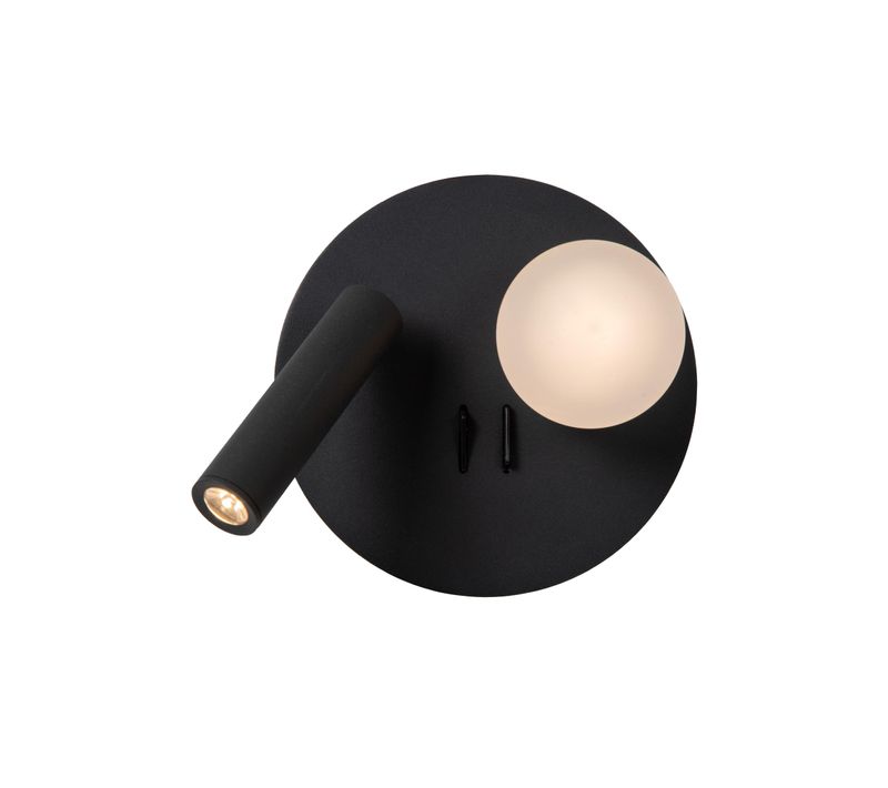 Matiz Lampe De Chevet - Noir - LED Intégré