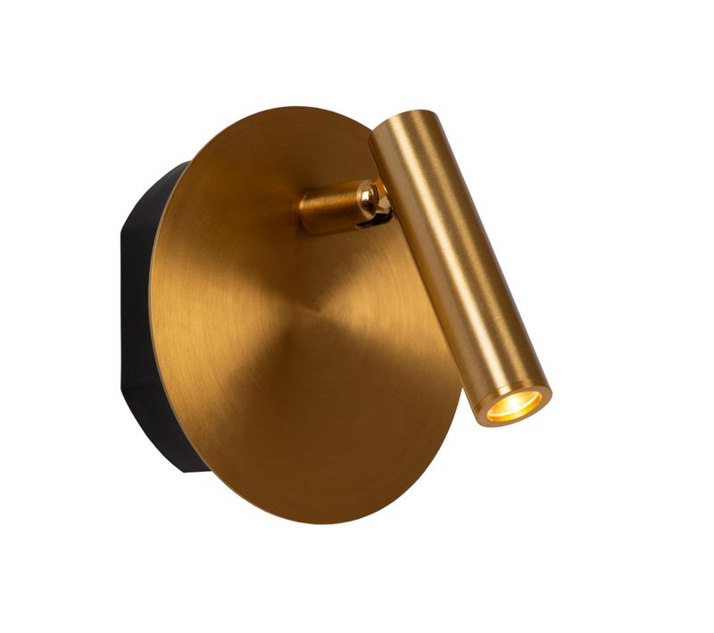 Jolijn Lampe De Chevet - Or Mat / Laiton - LED Intégré