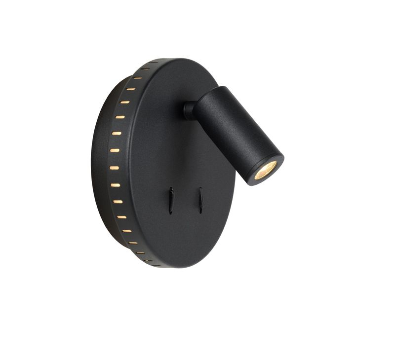 Bentjer Lampe De Chevet - Noir - LED Intégré