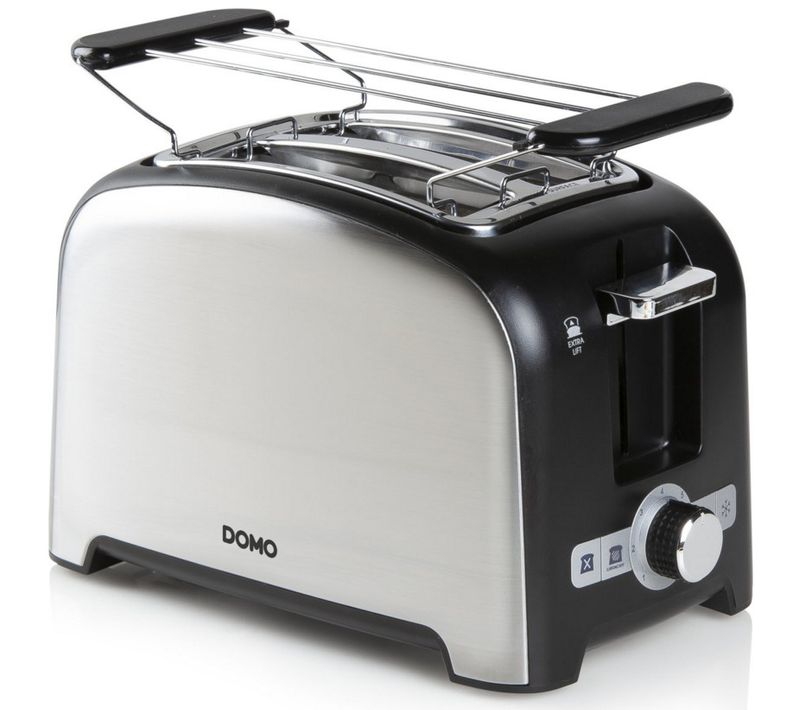 Grille-pains 2 Fentes 900w Noir - Do959t