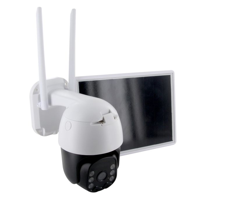 Caméra De Surveillance Extérieure Wi-fi Sans Fil + Panneau Solaire 7,8w - Ip65 - Chacon
