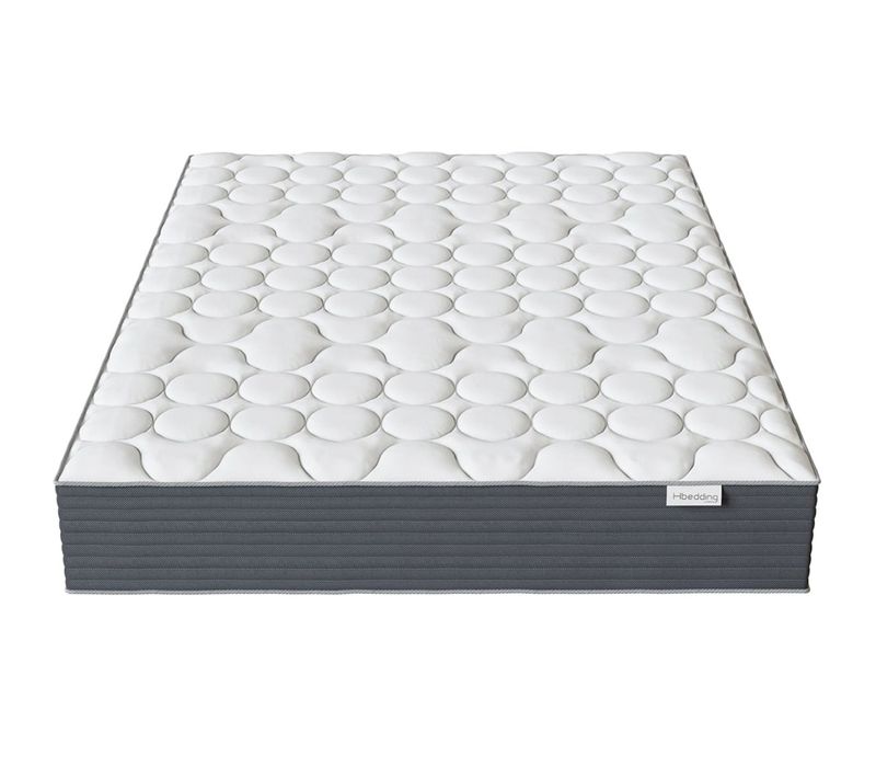 Matelas Ressorts Ensachés 140x190 Spring Plus - Mousse Accueil Mémoire De Forme