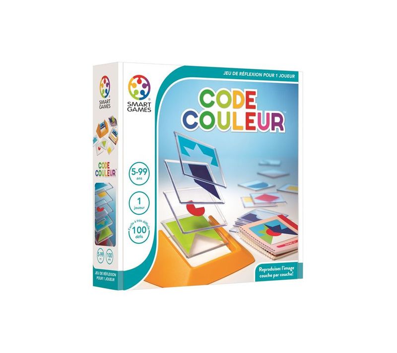 Jeu De Stratégie Smart Games Code Couleur