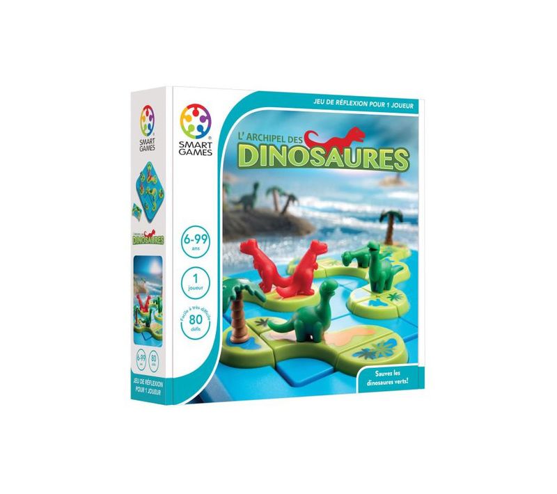 Jeu De Réflexion  L'archipel Des Dinosaures