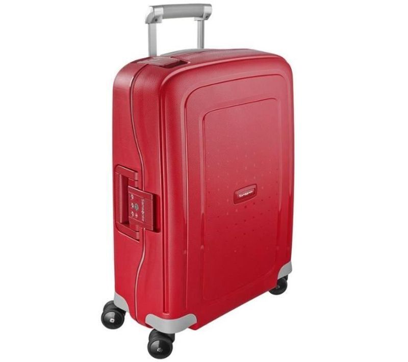Valise S'cure 44x55x20 Cm Rouge - 49539