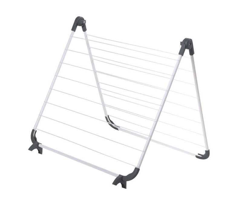 Étendoir Séchoir à Linge Pour Baignoire 66x65cm 10m De Fil à Linge